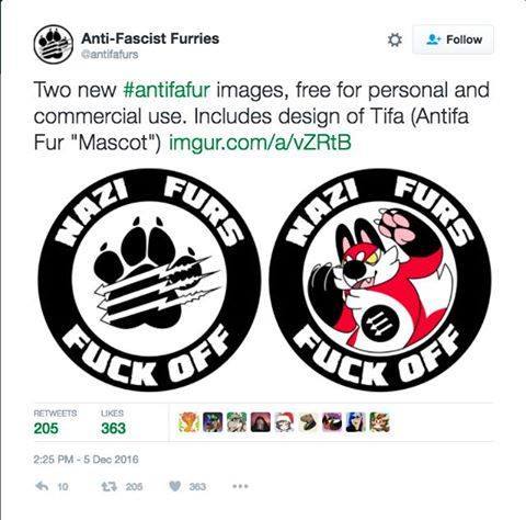 cannibalcoalition:  trashgender-neurotica:  cowboydan:  wakor:  tiffanarchy: I seriously can’t get over this They’re taking the initiative to oppose fascism in their own community, refusing to let it be tolerated, even in a “weird” setting. I