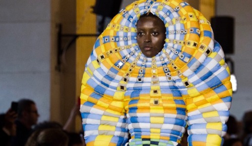 driflloon:amira pinheiro @ thom browne ss18