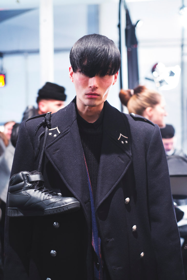 skawngur:  Noma Han bts @ Skingraft Fall Winter 2014 