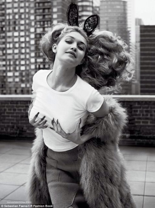 Gigi Hadid by Sebastian Faena