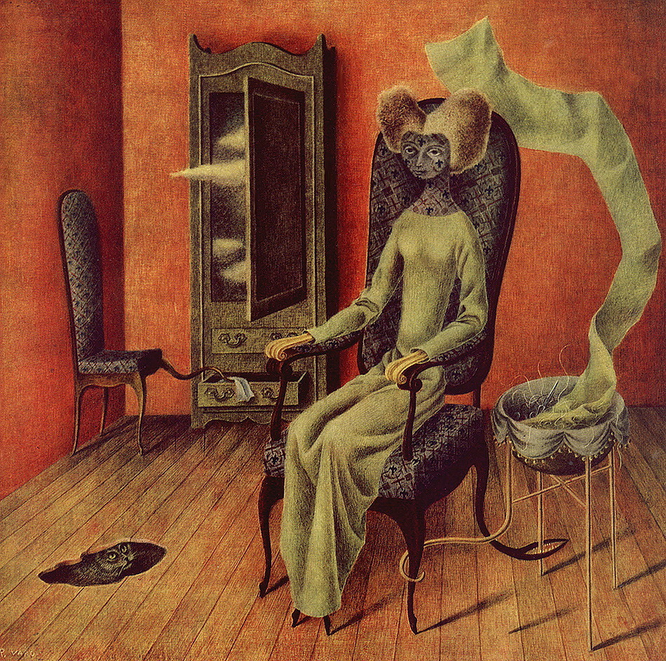 magictransistor:  Remedios Varo. Exploring River of the Source Orinonoco, Dead Leaves,