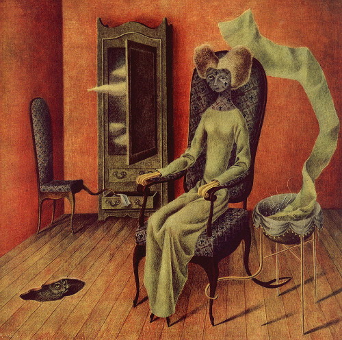 magictransistor:  Remedios Varo. Exploring River of the Source Orinonoco, Dead Leaves, Unexpected View, Creation with Astral Rays, Phenomenon, Creation of the Birds, Mimicry, The Call, The World, Alchemy or the Useless Science (top to bottom). 1940-1960.