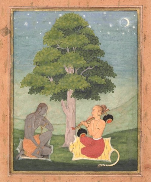 Kedar Ragini, miniature painting