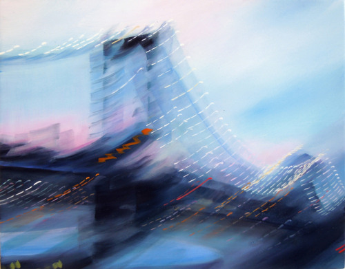 memewhore:  flowisaconstruct:  culturenlifestyle:  Psychedelic Oil Paintings of New York City by Alexandra Pacula  Artist Alexandra Pacula’s artistry investigates the seduction and glamour of the city lights through speed, vibrancy and psychedelic