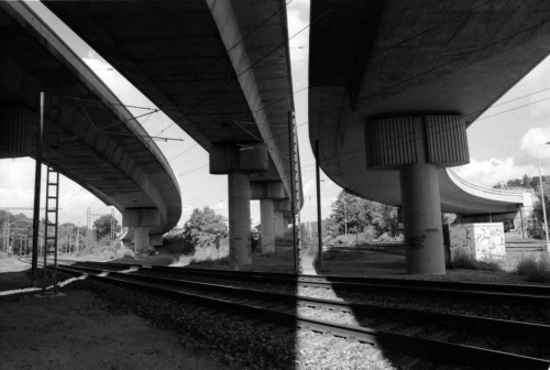 Barrandov Bridge, Prague, Czech RepublicArchitect: Karel Filsak Year:  1978-1783