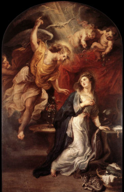 sakrogoat:  Peter Paul Rubens - Annunciation 