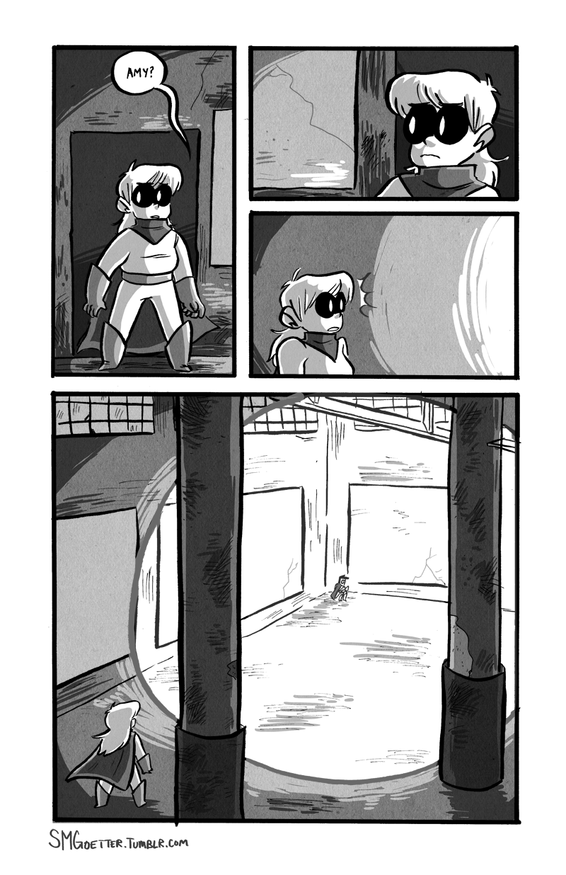 smgoetter:  “Just A Sidekick” I drew this back in 2015 for the Oath anthology!