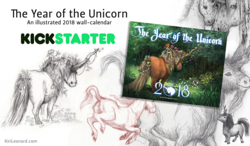 kirileonard: Now on Kickstarter: bit.ly/yearoftheunicorn