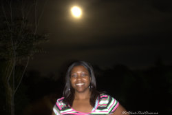 msatlantathickdream:  I had to hurry up to grab the camera,threw on this dress (lol) and went silly with the full moon pics for tonight. I am such a moon child (Cancercian people usually are). -Ms.Atlanta Thick~Dream~ 