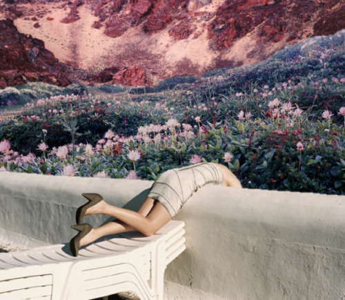 bluiist:  “landsickness” new photo collage by me
