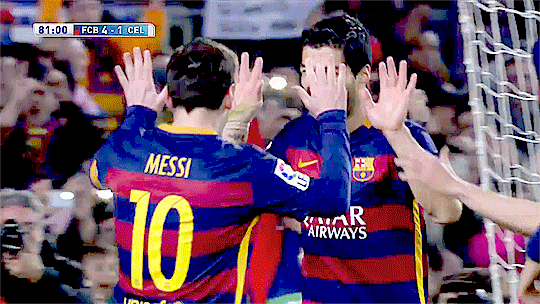 lionelandresmessii:  The guys react to Leo’s cheeky penalty 