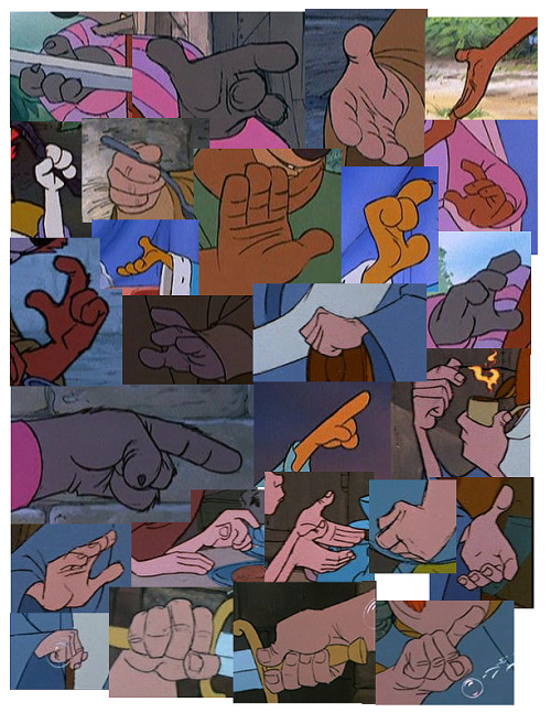 Hey guys! I put together a collection of Milt Kahl hands that I found on the net (sources are below)