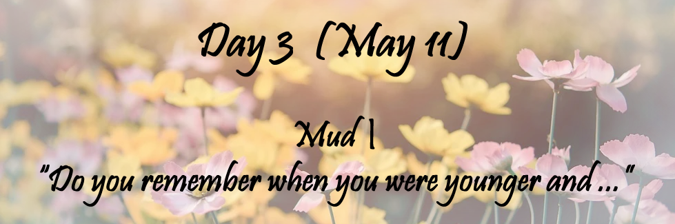 Text over a flower background that says Day 3, May 11th.