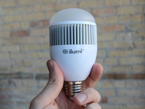 stuffguyswant:  ilumi Bluetooth SmartbulbLight Up Your World in Any Color with Just Your Smartphone & This High-Tech BulbSet the mood with the ilumi A21 Bluetooth Smartbulb, a color-tunable LED light you can control and program wirelessly from your