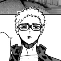 manga, haikyuu, and tsukishima image