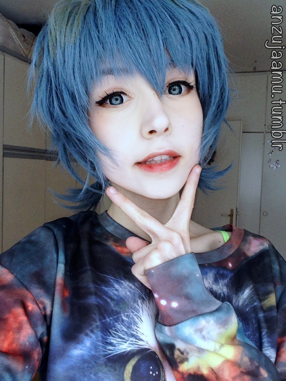 anzujaamu:  I.Fairy Star Blue lenses from Uniqso!You can read the review here and