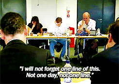 theclevertimelord:  matt smith reading his last lines as the doctor for the first