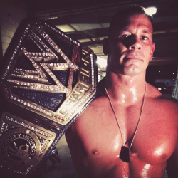 axel-curtis:  The Champ is STILL here. John Cena, the #WWE Champion. #MITB