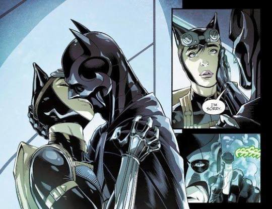 You & Me. Bat & Cat. In the dark. Making sparks. — Every Precious Batman  and Catwoman Moment from...