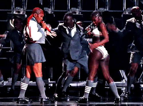 DOECHII Performing DENIAL IS A RIVER At The 2025 Grammy Awards.