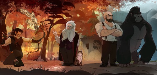 The Hobbit/His Dark Material Crossover