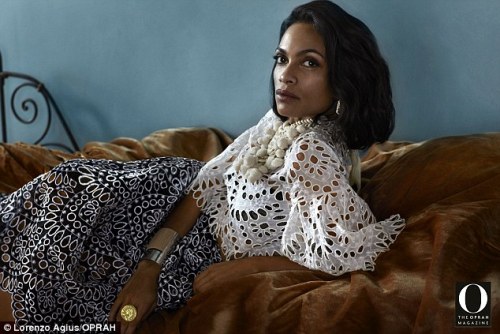 bluedogeyes:  Rosario Dawson, O magazine!