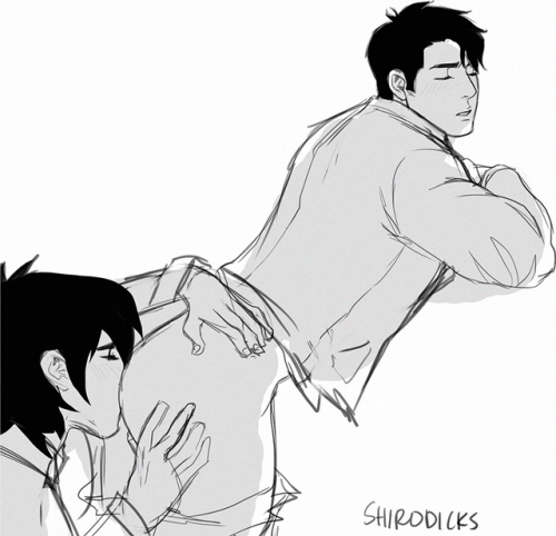 shirodicks:anon request of keith eating shiro’s ass