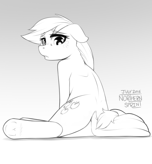 northsartcave:Apple butt [Like my art? Consider supporting my Patreon]=3