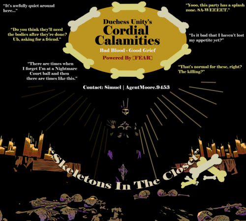 All of the 2020-2021 Cordial Calamities event ads!
