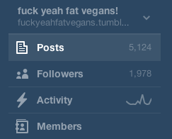 FUCKYEAHFATVEGANS GIVE AWAY!