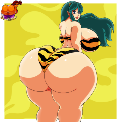 demonroyal:  Thicc Lum from Urusei Yatsura.  If you like what you see, come support me :)  https://www.patreon.com/DemonRoyal  ;9