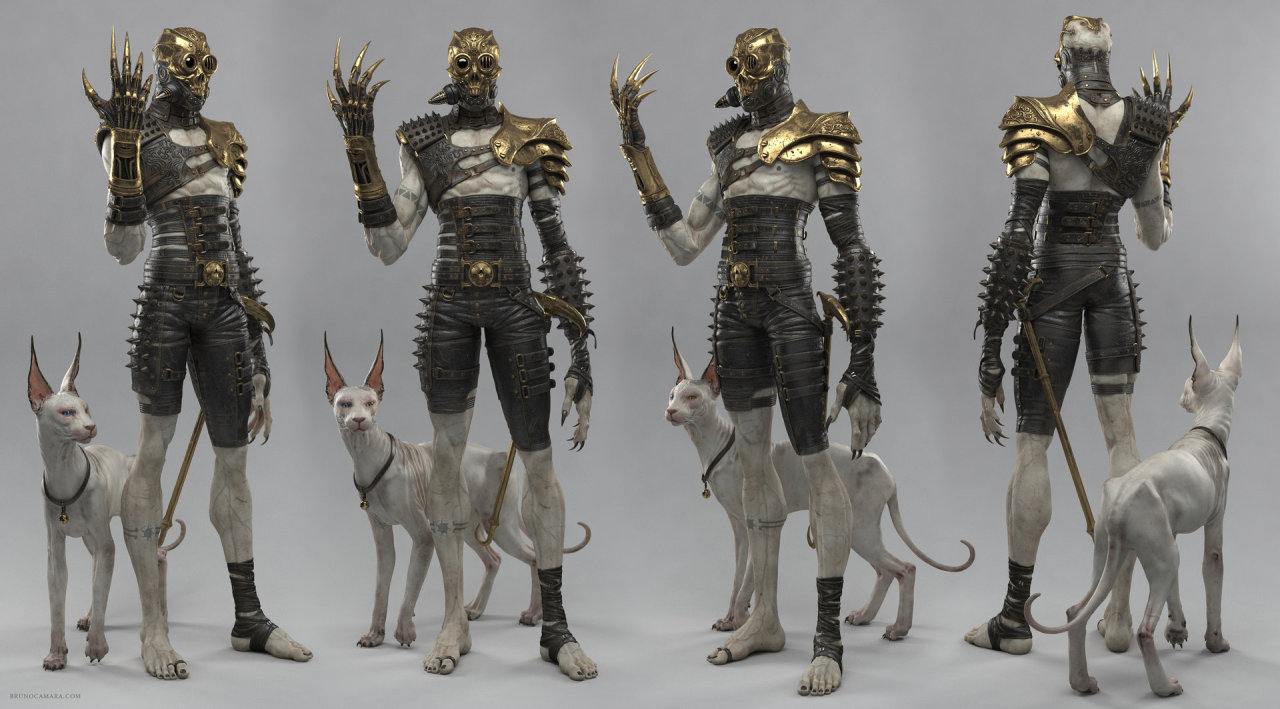 steampunktendencies:  Steampunk Cyborg by Bruno Câmara  Original by Young Hwan