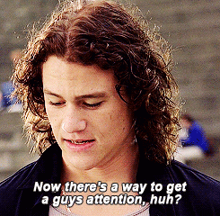 fitspocouture:  toethefinishline:   #i want to thank not only god but jesus for this female character  I love this!!  What’s this movie called?  10 THINGS I HATE ABOUT YOU!! <33