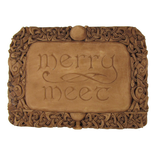 NEW Merry Meet Plaques now available at Eclectic Artisans Pagan Marketplace. Hidden within the plaqu