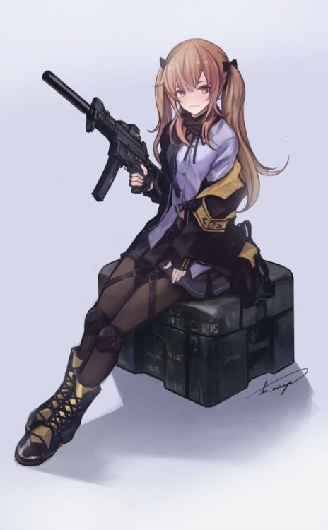 KOH_Minagi: &ldquo;UMP9かわゆ #少女前線　#ドールズフロントライン https://t.co/vZylq11jFd&rdquo;