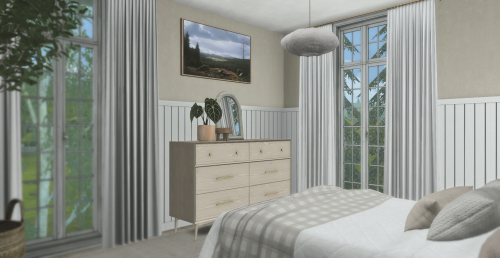 Sjel bedroom set (TS4)What you get:Butterfly rattan headboard (15712 polys, 3 swatches)Cane headboar