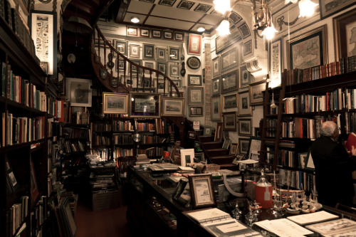 myimaginarybrooklyn: Denizler Kitabevi Bookshop in Istanbul, specializing in antique maps and mariti