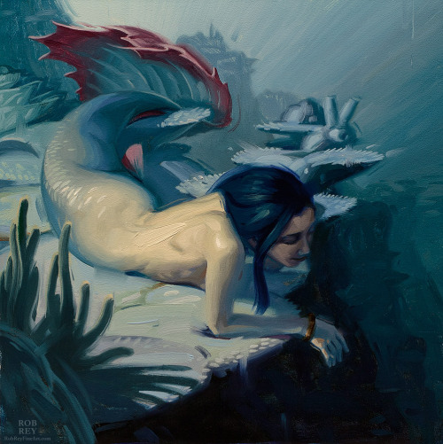 ladytedra:  mermaids by rob rey. 