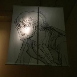 ttoorus:  fuku-shuu:   The mysterious “new character” from the SnK exhibition who will soon be introduced in the manga and “holds the key to the story!” (Source)  Looks like someone maybe related to Grisha…?  @fuku-shuu after the latest chapter..i