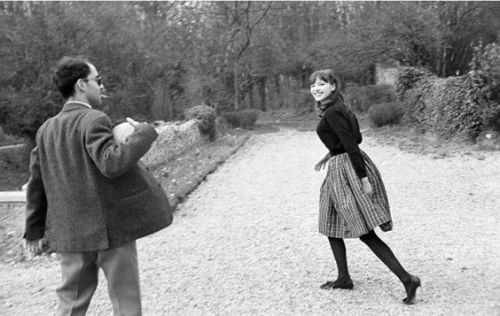 cinemarhplus: Anna Karina and Jean-Luc Godard by Giancarlo Botti