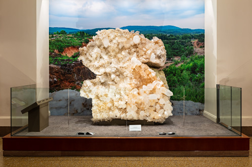 Two very large quartz clusters. Currently exhibited at the Smithsonian Museum of Natural History. Co