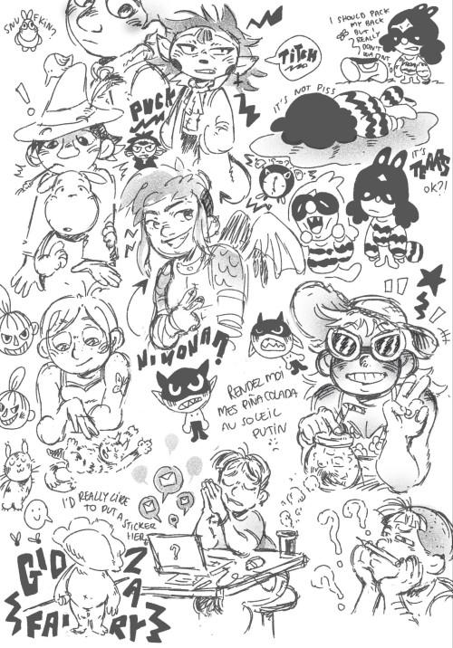 Digital Sketchbook Page Or Something