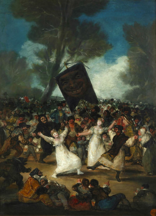 grupaok:Francisco Goya, The Burial of the Sardine (Corpus Christi Festival on Ash Wednesday), 1814