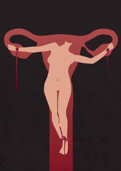 XXX facts-before-ideology:  hadeia-heddy:  “Menstruation photo