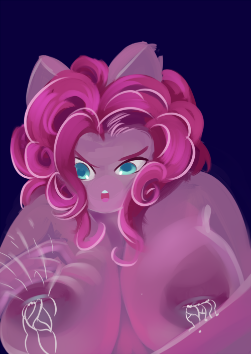 Pinkie pie Delights. Too darn tired to make a witty or crummy comment tonight.  Though I find it funny that whenever Pinkie Pie is drawn, I always change her hair style.