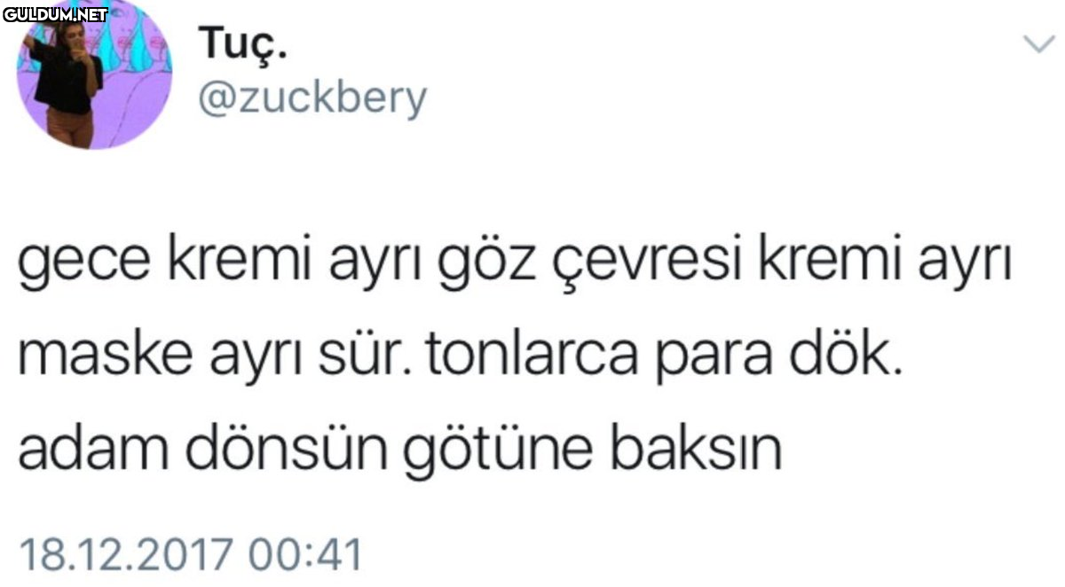 M Tuç. @zuckbery gece...