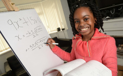 queerblackqueen:  Meet the 10-year-old maths genius who’s just enrolled at college[Link] Thank’s for sending this