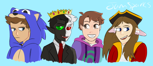 Some Dream SMP members I’ve never drawn before!