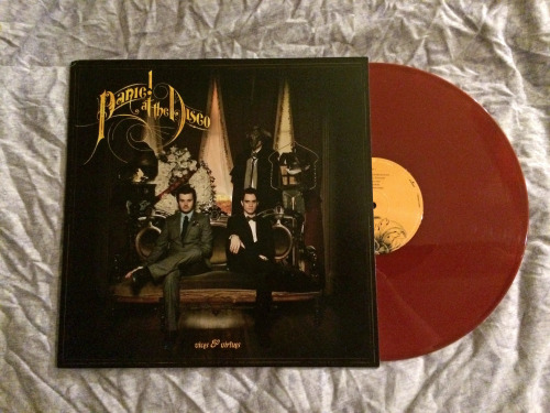 pocketfullofreasons: Panic! At The Disco on Vinyl Inspired by [x]