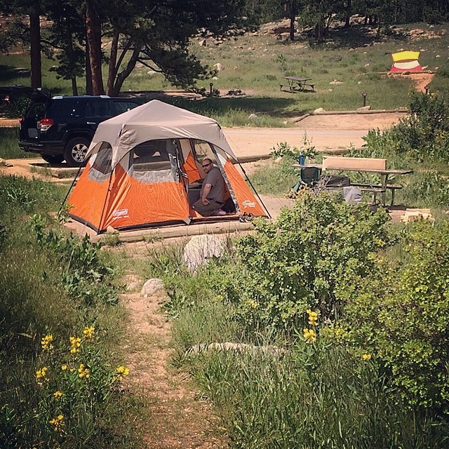 wolfilmmaker:  Gone camping. ;) (at Morraine Park)